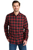 Eddie Bauer EB610 Long Sleeve Favorite Flannel Plaid Shirt