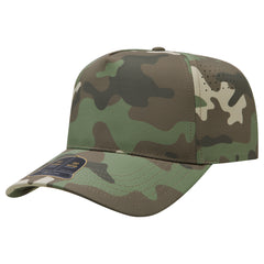 Empire Cove EC012 Camo Colors 5 Panel Performance Laser Perforated Hat - 