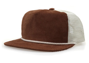 Emblem 5600c Corduroy Grandpa Trucker Hat - 