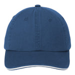 Port Authority C830 Sandwich Bill Cap with Striped Closure
