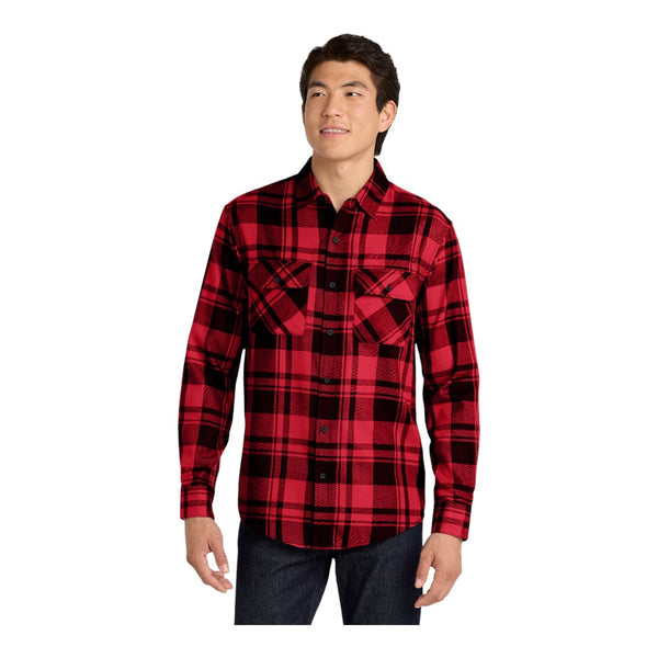 Port Authority W668 Plaid Flannel Shirt