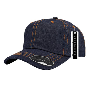 AcademyFits H2011D Denim Josh Cap - 
