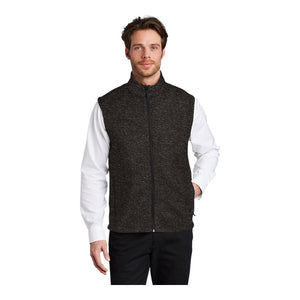 Port Authority F236 Sweater Fleece Vest - 