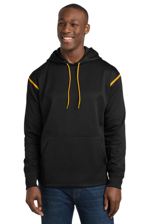 Sport-Tek F246 Tech Fleece Colorblock Hooded Sweatshirt - 