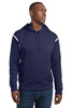 Sport-Tek F246 Tech Fleece Colorblock Hooded Sweatshirt