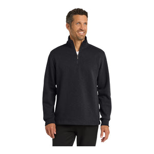Port Authority F295 Slub Fleece 1/4-Zip Pullover - 
