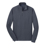 Port Authority F295 Slub Fleece 1/4-Zip Pullover