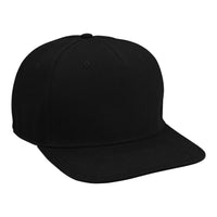 Cobra FB-5 5 Panel Cotton Twill Flat Bill Hat