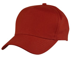 Nissun 5 Panel Lightweight Brushed Cotton Cap - FLBGC - 