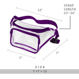 Nissun Clear Fanny Pack FP3122