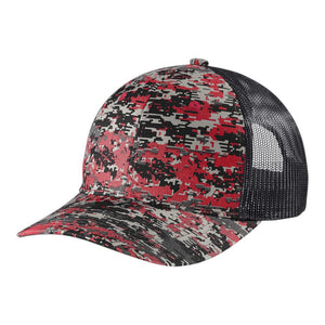 Port Authority C404 Digi Camo Snapback Trucker Cap - 