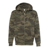 Independent Trading Co IND4000Z Unisex Heavyweight Full-Zip Hooded Sweatshirt