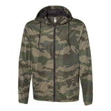 Independent Trading Co EXP54LWZ Men's Lightweight Windbreaker Full-Zip Jacket
