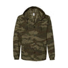 Independent Trading Co EXP95NB Men's Water-Resistant Hooded Windbreaker
