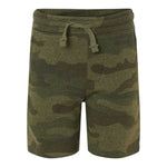 Independent Trading Co PRM11SRT Toddler Lightweight Special Blend Fleece Shorts