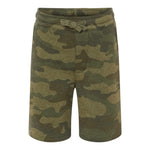 Independent Trading Co PRM16SRT Youth Lightweight Special Blend Fleece Shorts