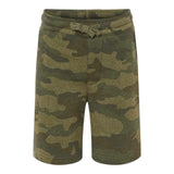 Independent Trading Co PRM16SRT Youth Lightweight Special Blend Fleece Shorts