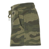 Independent Trading Co PRM20SRT Womens Lightweight California Wave Wash Fleece Shorts