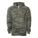 Independent Trading Co SS4500Z Unisex Midweight Full-Zip Hooded Sweatshirt