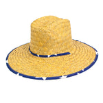 Goldcoast Blue Star Straw Lifeguard Hat - Picture 2 of 3