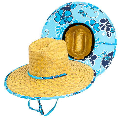 Goldcoast Aloha Straw Lifeguard Hat