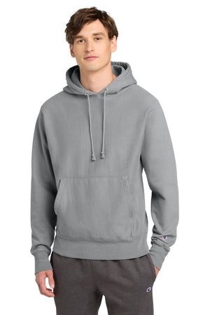 Champion GDS101 Reverse Weave Garment-Dyed Hooded Sweatshirt - 
