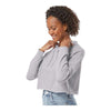 Independent Trading Co AFX64CRP Women's Lightweight Crop Hooded Sweatshirt