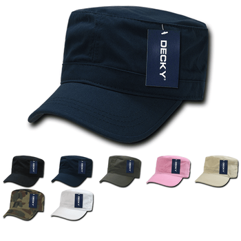 Decky GRM - Washed Cotton G.I. Cap, Fatigue Hat, Military Cap - CASE Pricing