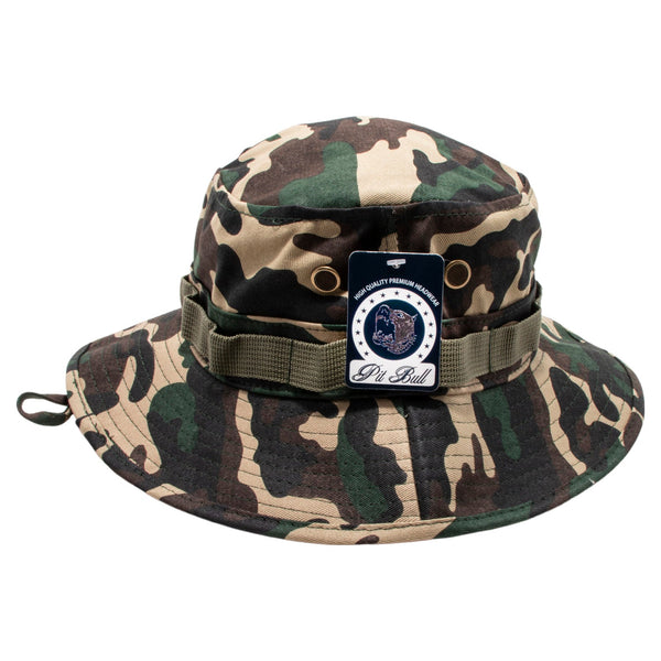Pit Bull PB169 Washed Boonie with Strapped Bucket Hat