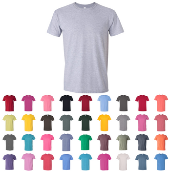 Gildan 64000 Softstyle T-Shirt - Sizes 4XL-5XL