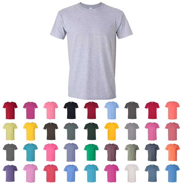 Gildan 64000 Softstyle T-Shirt - Sizes 4XL-5XL – The Park Wholesale