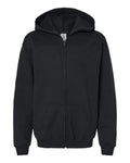 Gildan 18600B Heavy Blend™ Youth Full-Zip Hooded Sweatshirt