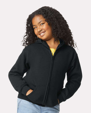 Gildan 18600B Heavy Blend™ Youth Full-Zip Hooded Sweatshirt - 