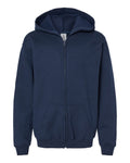 Gildan 18600B Heavy Blend™ Youth Full-Zip Hooded Sweatshirt