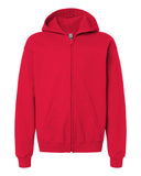 Gildan 18600B Heavy Blend™ Youth Full-Zip Hooded Sweatshirt