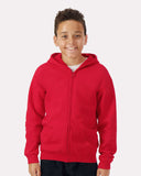 Gildan 18600B Heavy Blend™ Youth Full-Zip Hooded Sweatshirt