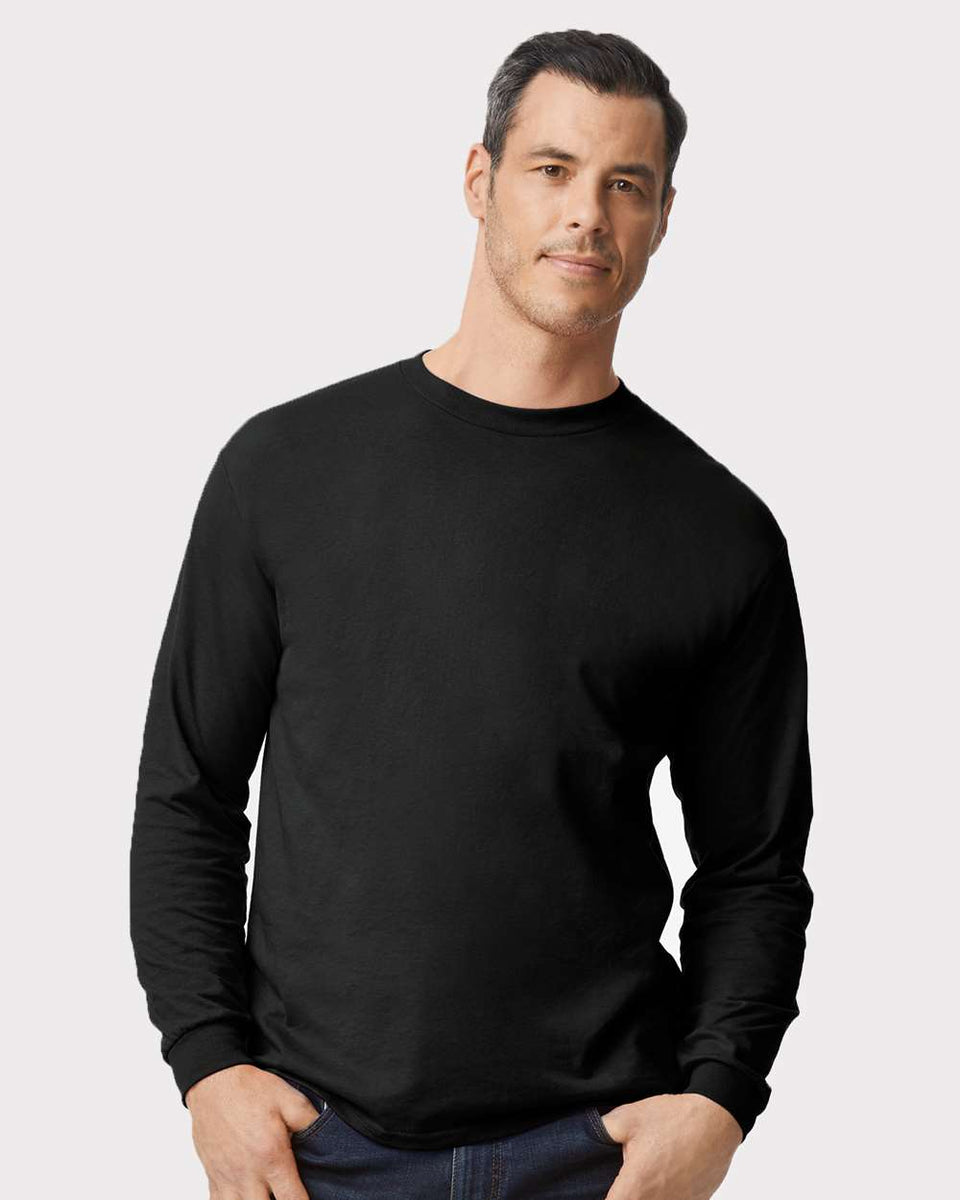 Gildan 8400 DryBlend® 50/50 Long Sleeve T-Shirt – The Park Wholesale