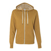 Independent Trading Co PRM90HTZ Unisex Heathered French Terry Full-Zip Hooded Sweatshirt