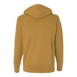 Independent Trading Co PRM90HTZ Unisex Heathered French Terry Full-Zip Hooded Sweatshirt