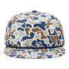 Blank Rope Hats Camo 5-Panel Snapback