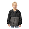 Independent Trading Co EXP24YWZ Youth Lightweight Windbreaker Full-Zip Jacket
