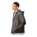 Independent Trading Co EXP54LWZ Men's Lightweight Windbreaker Full-Zip Jacket