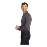 Port Authority K100LS Long Sleeve Core Classic Pique Polo