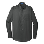 Port Authority W100 Long Sleeve Carefree Poplin Shirt