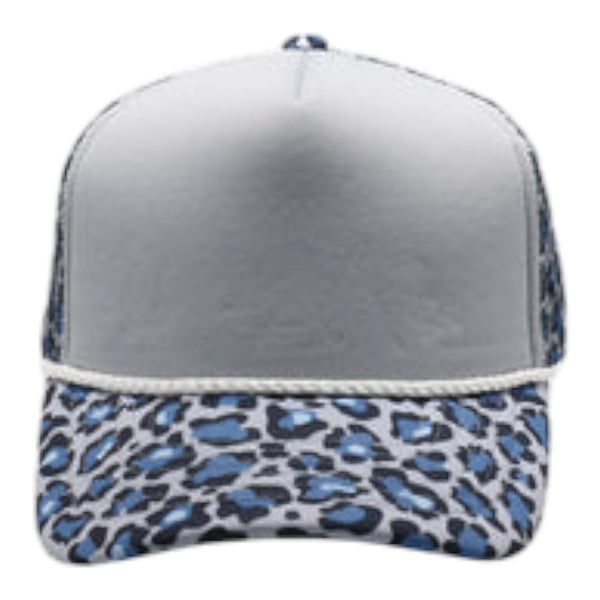 PitBull SPG21 5 Panel Leopard Sponge Trucker
