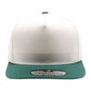 PitBull PB292 5 Panel Cream Two-Tone Flat Bill Snapback Cap