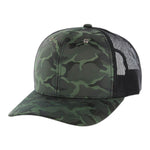 KAMEL 815NCT 6 Panel Nylon Camo Trucker Hat 815 series