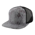 Kamel 707 7 Panel Nylon Camo Trucker Hat 707 Series