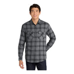 Port Authority W668 Plaid Flannel Shirt