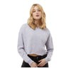 Independent Trading Co AFX24CRP Women's Lightweight Crop Crewneck Sweatshirt